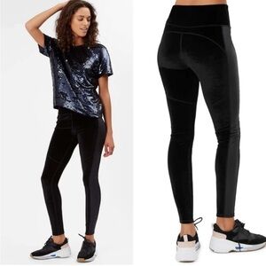 NWOT Sweaty Betty Night Out Ready Velvet Leggings